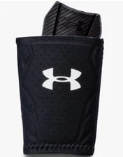 Under Armour UA Gameday Armour Baseball Wrist Guard, Black,Combo Large & XL