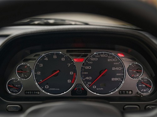 Pour Honda Acura NSX 1990-2005 Anneaux de compteur de vitesse en aluminium poli - Imagen 6 de 9