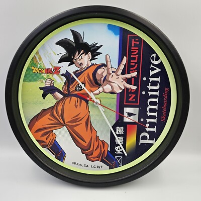 Primitive Skateboarding Dragon Ball Z Wall Clock W/ Original Box