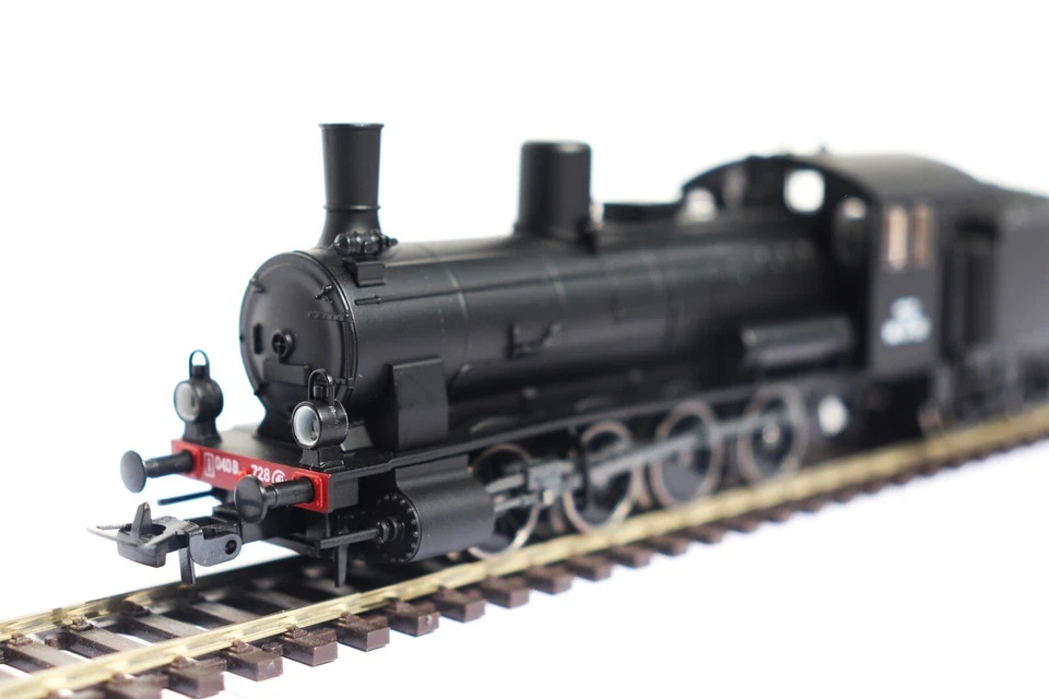 Locomotive à vapeur 040 B 728 SNCF Piko DCC sonore échelle HO - Photo 2/4