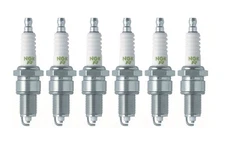 NGK Set of 6 V-Power Spark Plugs For BMW E23 E24 E28 E30 E32 E34 E36 L6