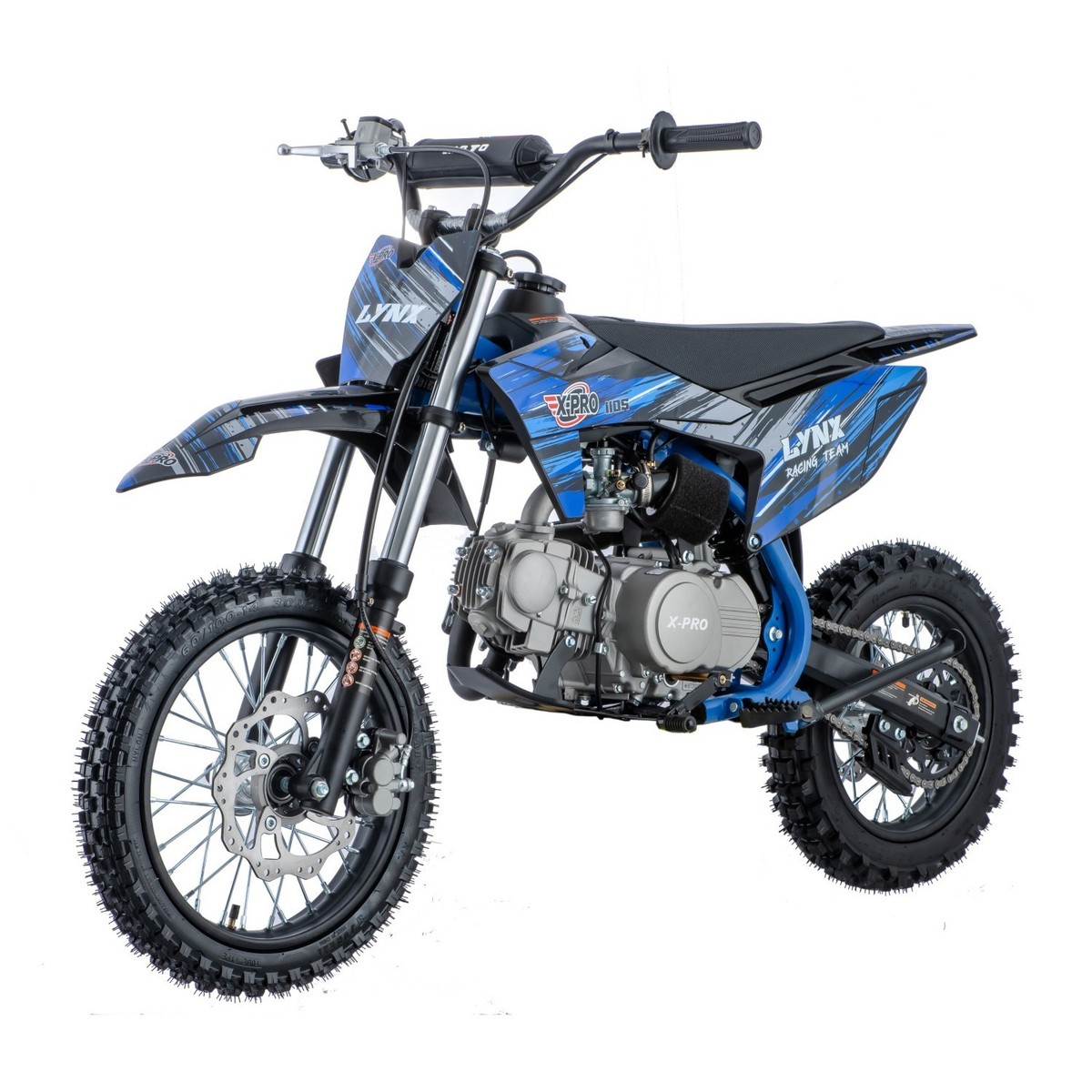 X-PRO Lynx 110cc Dirt Bike Pit Bike 4 Stroke Zongshen Engine Off