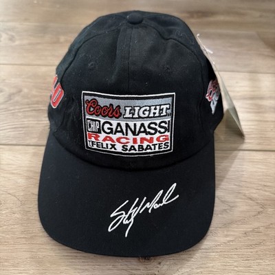 NEW Sterling Marlin NASCAR Coors Light Hat Racing embroidered autograph 