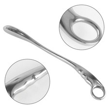 Stainless Steel Shoe Lifter Extra Long Shoe Horn Metal for Senior Long Shoe Horn