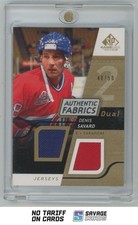 2008-09 SP Game Used Authentic Fabrics Dual Gold Jersey Denis Savard /50 #AF-DS