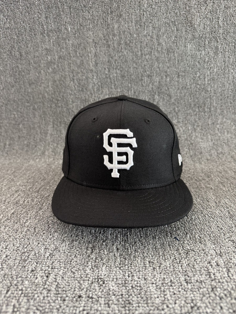 New Era San Francisco Giants MLB Snapback Flat Brim Black Hat