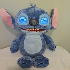 Disney STITCH Many Moods 12" Interactive Plush Toy Doll w/ 50 Sounds Phrases