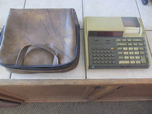 Calculatrice Programmable Hewlett Packard HP-97 Vintage - état Collection