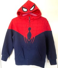 Marvel Spiderman Toddle Boy Sweatshirt Hoodie with Full Zip Size 6