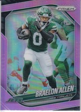 2025 Panini Prizm #100 Braelon Allen Pink