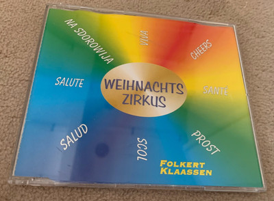 CD: Folkert Klaassen: '' Weihnachts-Zirkus'' ''Cheers, Sante und Prost!'' (Maxi-CD)