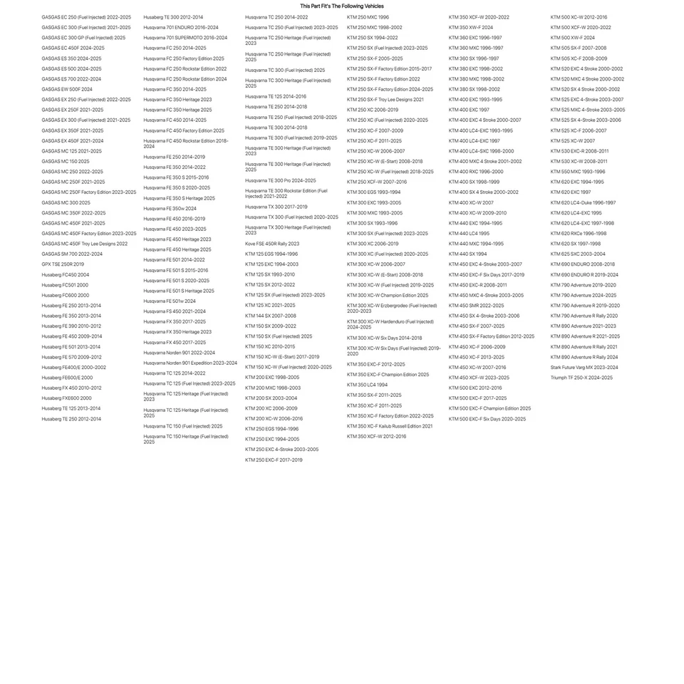 Dirt Tricks Zirconium Rear Sprocket 48 Tooth For HUSQVARNA 701 ENDURO 2016-2023 - Image 2 of 4
