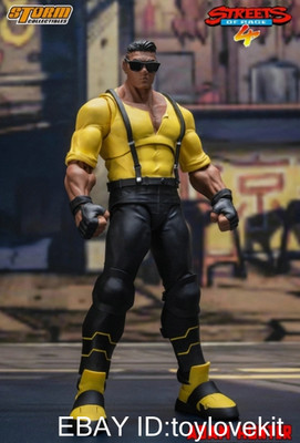 Storm Toys SESR02 1/12 STREET OF RAGE 4 ADAM HUNTER Collectible Action Figure