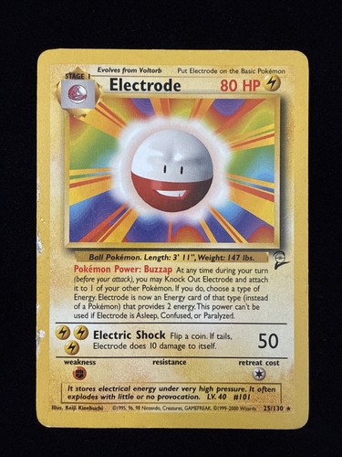 Electrode - Base Set 2 - 25/130 - Pokemon TCG - HP