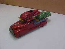 VINTAGE WYANDOTTE CAR HAULER VERY RARE AND EXCELLENT CONDITION WIND UP 1930S