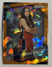 Panini Prizm WNBA 2025 Georgia Amoore RC Orange Ice Prizm Mystics #103