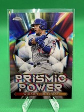 2021 Topps Chrome Prismic Power Willson Contreras Chicago Cubs #PP-6 