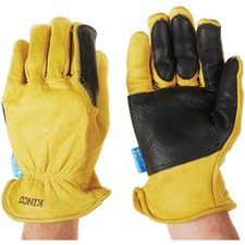 Kinco HydroFlector Mens Medium Water-Resistant Buffalo Leather Work Glove