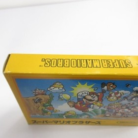 Super Mario Bros. box, instruction manual, software, Famicom, working condition