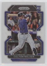 2022 Panini Prizm Tier II White Wave Prizm Colton Welker #151 fm0