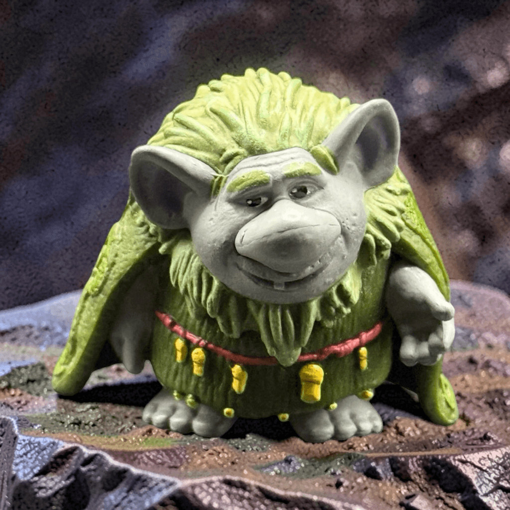 Disney Frozen Pabbie Troll Pvc Cake Topper Figure Toy 3”
