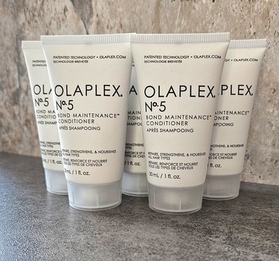 5 tubes Olaplex No.5 Bond Maintenance Conditioner All Hair Types 1 oz each NEW!