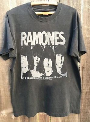 Ramones Live at the Odeon Rock Band Concert Charcoal Unisex Shirt S-5XL KH18858