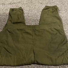 Vintage USA Olympics JCPENNEY Windbreaker Pants Brown Green Large Joggers Sweats