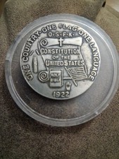 1922 Ku Klux Clan Vintage Coin Membership Token