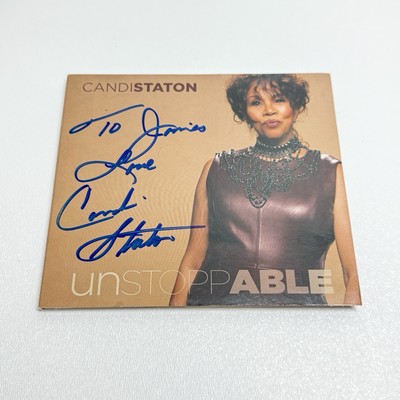 Autographed Candi Staton Unstoppable (CD 2018)