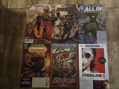 Free Comic Book Day 2023 lot of 27 Books NM Unstamped Star Wars DC Marvel Indy