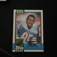 1990 Topps Drew Hill Disclaimer #217