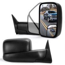Towing Mirrors a Pair Compatible for 1998-2001 Dodge Ram 1500, 1998-2002 for ...