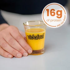 Vidafuel Wellness Protein Drink 2oz Shot 32oz Carton Berry Delight 1 Pack