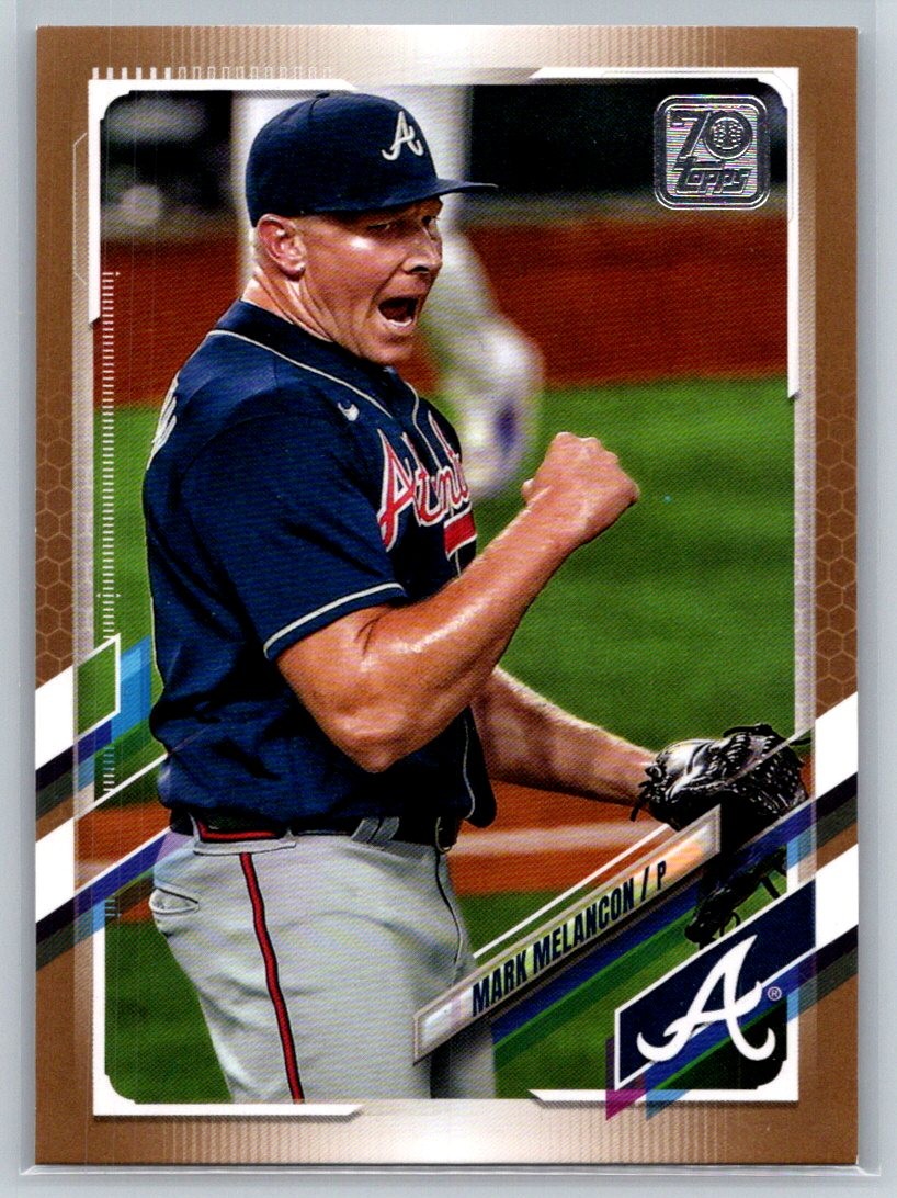 2021 Topps #574 Mark Melancon Gold #/2021