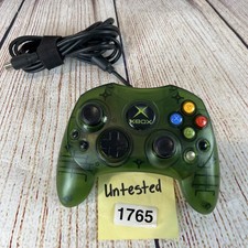 Original Xbox Controller Wired Halo Green S-Type Genuine Official