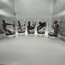 2013-14 Portland Trail Blazers Rip City Glasses Set Lillard Aldridge Batum Lopez