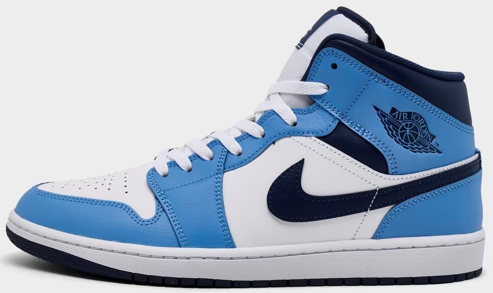 Jordan 1 Mid University Blue Midnight Navy for Sale | Authenticity