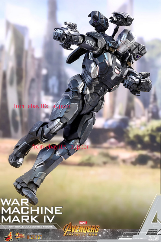 Hottoys Ht 1/6 Mms499d26 War Machine Mk4 5.0 Avengers:Infinity War