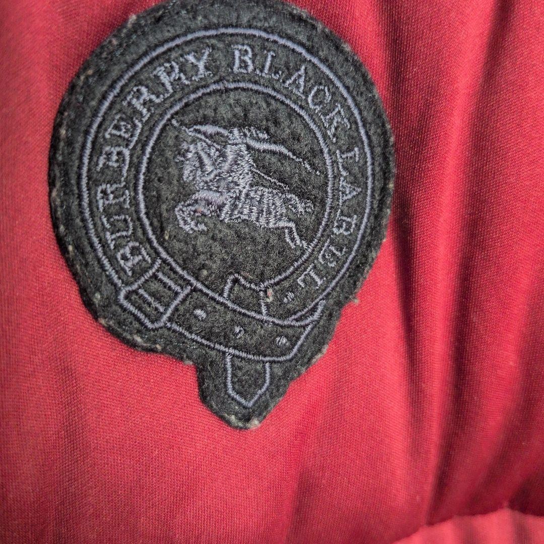 Burberry Black Label Down Jacket Red L Warm Fuzzy Feelings Used thumbnail 2