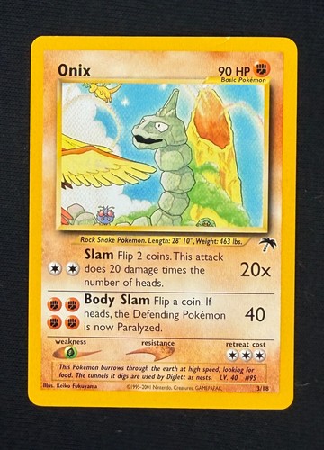 ONIX *Promo* (NM) - 03/18 Southern Islands - Pokemon Trading Card Game