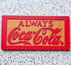Vintage Always Coca Cola Wood Sign 1996 by Cracker Barrel Old Country Store 18x9