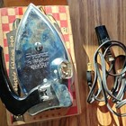 Vintage Fostoria Electric Folding Travel Iron Model 52X original box -with cord — photo 10