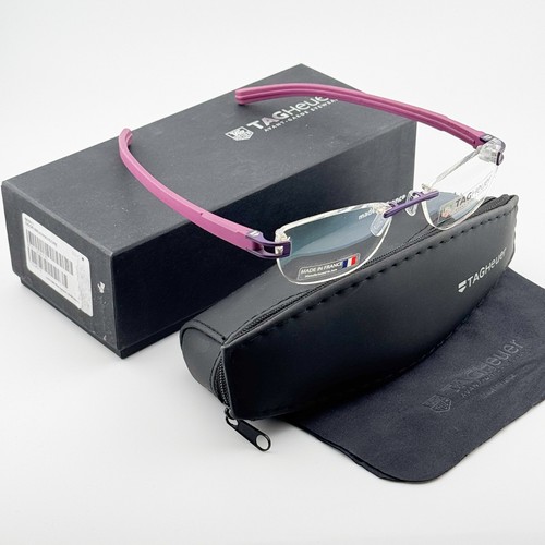 Original Tag Heuer Randlose Brille TH 7646 C. 017 SELTENES FRANKREICH GESTELL - Bild 24 von 24
