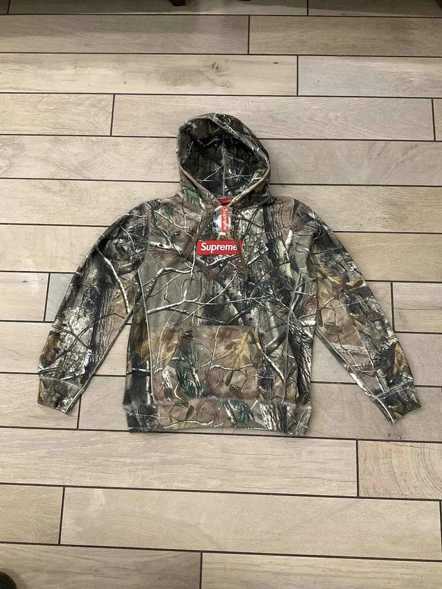 Supreme Camouflage Regular Size Hoodies & Sweatshirts for Men for
