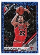 2019-20 Donruss Optic #74 Otto Porter Jr. Blue Velocity Chicago Bulls
