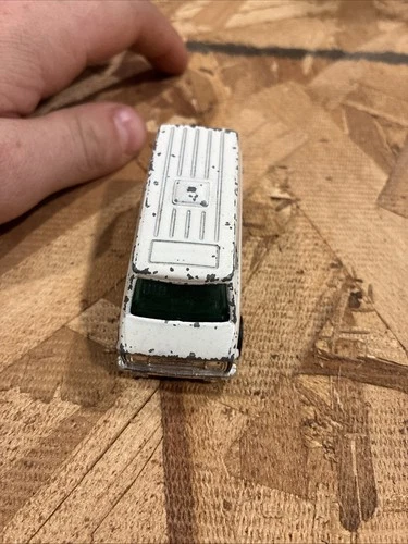 Hot Wheels 1974 Redline White Van Made In Hong Kong