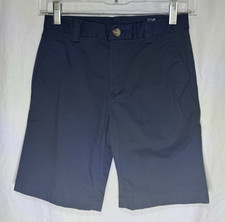 Vineyard Vines Boys Navy Blue Chino Shorts 10