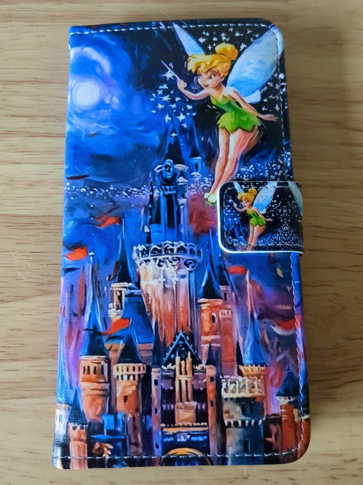 Capa carteira coleção Disney para iPhone 7 Plus Sininho - Imagem 2 de 4