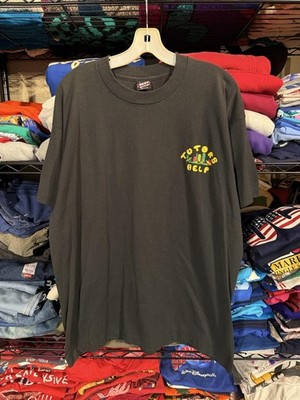Vintage Tutors Help Math Shirt Mens XL Gray Fruit Of The Loom Made USA Tee Top